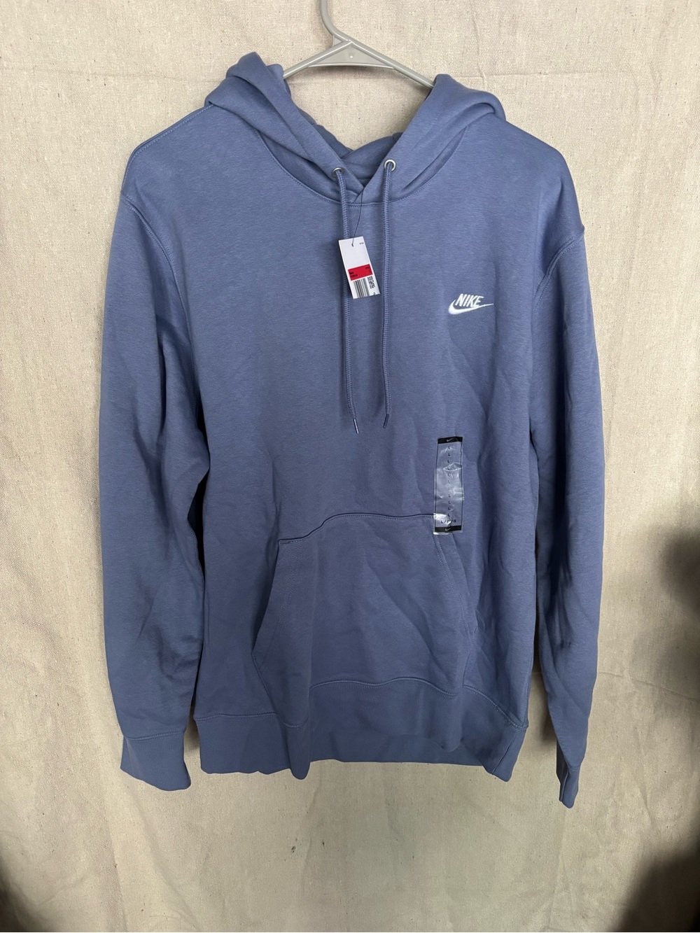 Nike Men's Dusty Blue Pullover Hoodie